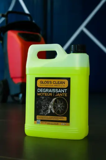 [DM-1]Bidons Dégraissante moteur  jaune