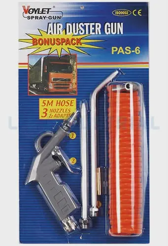 [PAS-6]Kit pistolet pour vehicule 5PCS voylet